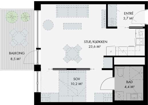 Plantegning 1